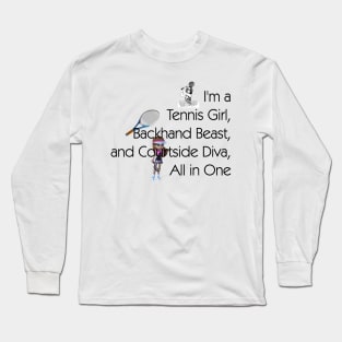 Tennis Diva Long Sleeve T-Shirt